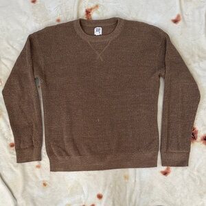 GAP Kids Brown Waffle Knit Sweater
